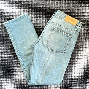 Acne Studios Midrise Cropped Jeans